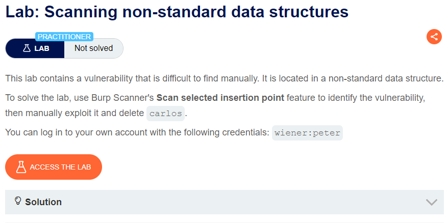 Scanning non-standard data structures writeup